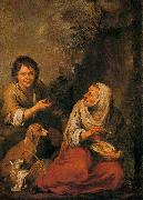 Bartolome Esteban Murillo Old Woman and Boy oil painting